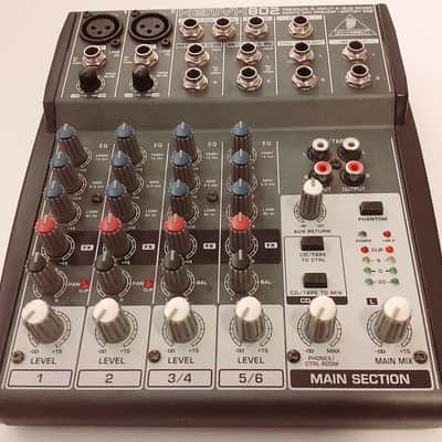 Behringer Xenyx 802 Premium 8-Input 2-Bus Audio Mixer - Complete In Box CIB image 6