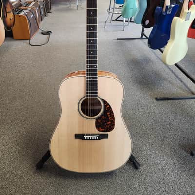 New 2026 Larrivee D-44 Dreadnought Acoustic Guitar - Natural Gloss w/ Larrivee Case image 2