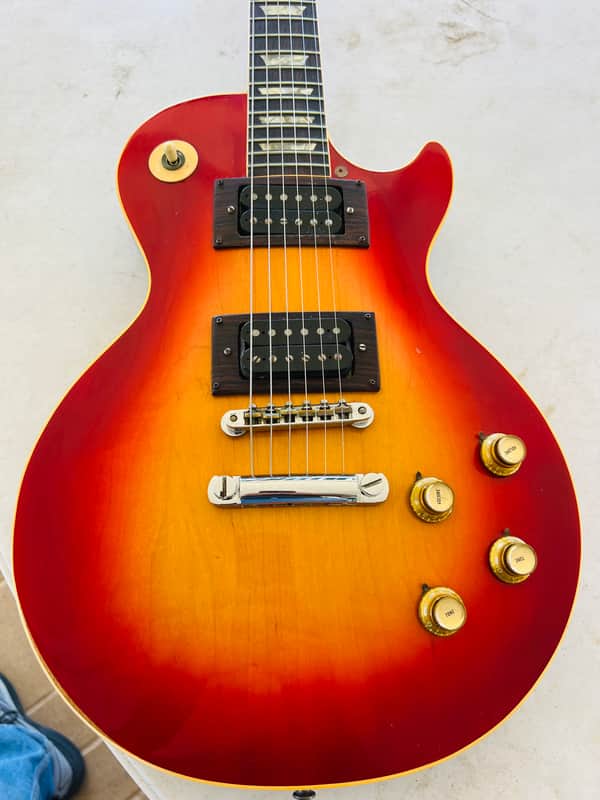 Gibson Les Paul Deluxe "Standard Conversion" 1969 - 1984 - Cherry image 1