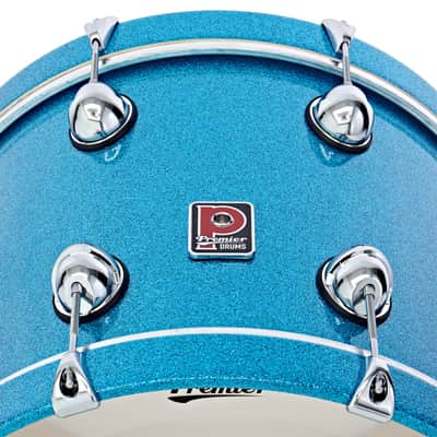 Premier Genista Heritage Series Three-Piece Birch Shell Pack 18" Aqua Sparkle PGH18-3SPAQX image 5