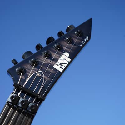 ESP USA V-IIFR | #1 of 10 Made Total | 2026 NAMM Display | See Thru Black Sunburst w/ Case image 3