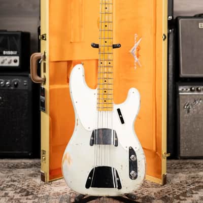 Fender Custom Shop B6 1956 Heavy Relic NAMM 2026 Time Machine Limited Edition Precision Bass - Sonic Blue with Hardshell Case image 10
