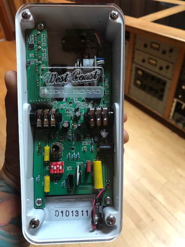 West Coast Pedal Board - Xotic Wah Mounting Plate image 1