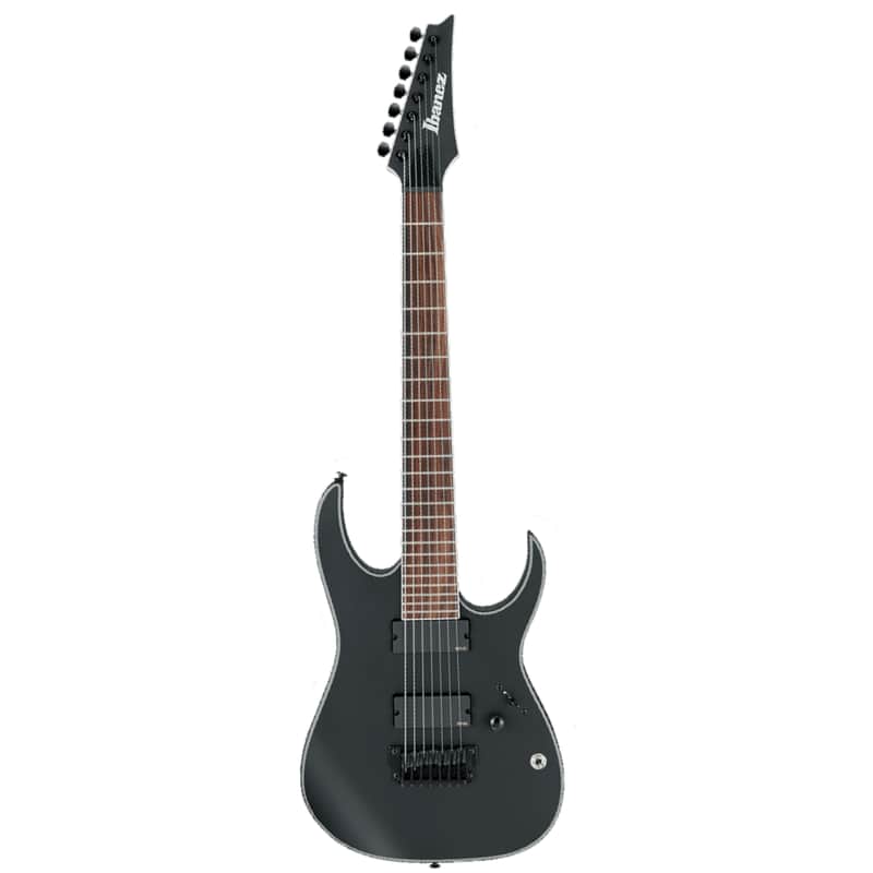 ギター Ibanez Iron Label EMG RGIR30BE Ibanez Iron Label RGIR30BE-BKF Black Flat | MUSIC STORE professional