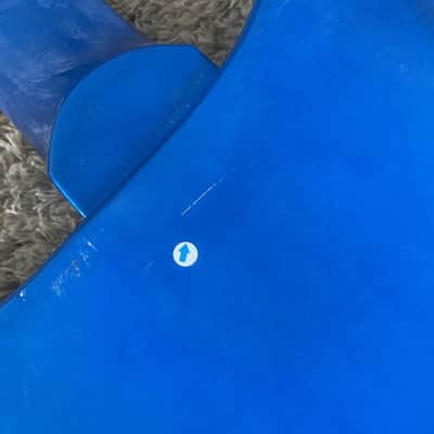 HH Electric Guitar DIY Project, Metallic Blue, 22 Frets image 10