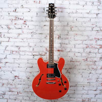 Heritage - H-535 Semi-Hollow - Electric Guitar Transparent Cherry w/HSC 7lbs 13oz USED image 2