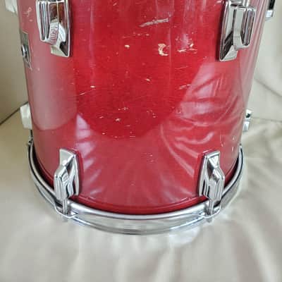 Tama Superstar 12x11 Tom 1980s - Cherry Wine image 5