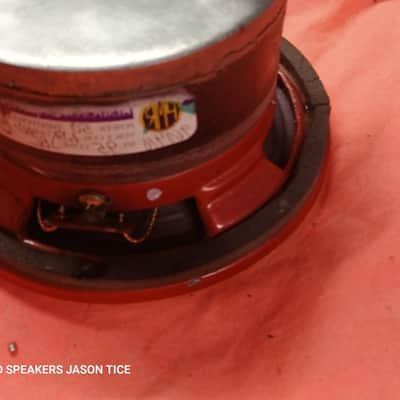 6.5" ALNICO SPEAKER FOUR OHMS 4 OHMS FENDER CHAMP UPGRADE HUGE 3 BRASS BOLT ALNICO CAN MOTOR LARGE VOICE COIL PMR SPEAKER image 2