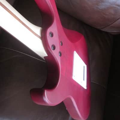 Cort G Series G110 Double Cutaway HSS Electric Guitar G110OPBC-U - Open Bore Black Cherry image 4