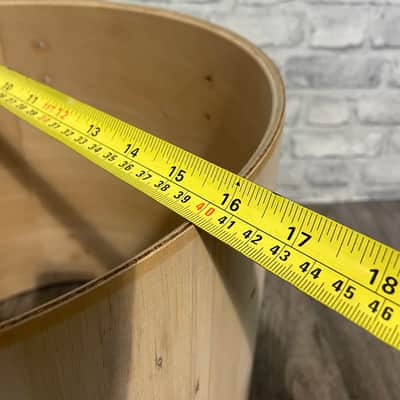 Tom Drum Shell 16”x16” Bare Wood Project / Upcycle #JB63 image 4