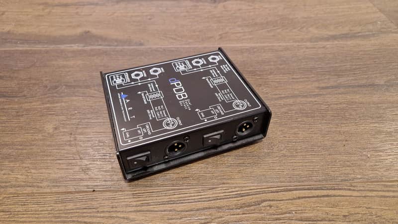 ART DPDB Dual Passive Direct Box 2009 - Present - Black image 1