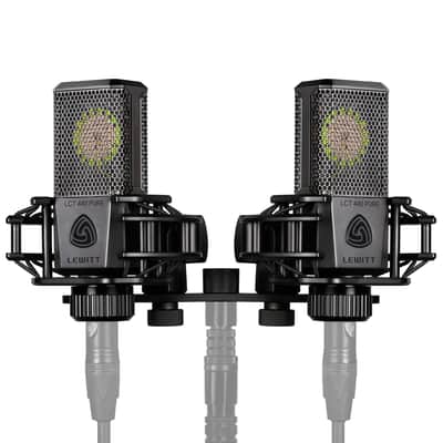 Lewitt LCT 440 PURE Large Diaphragm Condenser Microphone - Stereo Pair image 2