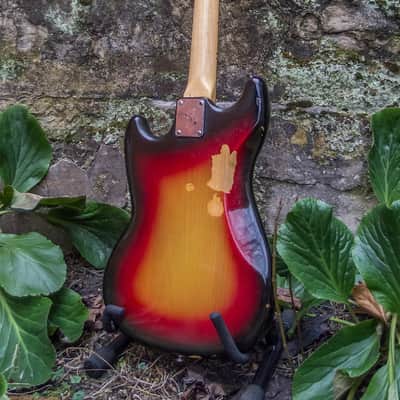 Fender Mustang Guitar with Rosewood - 1978 - Sunburst imagen 10