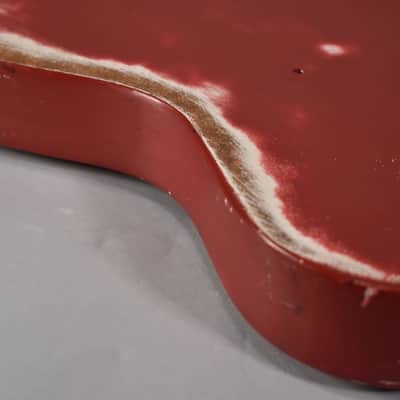 c.Early 1960's Danelectro U-1 Semi-Hollow Refin Electric Guitar image 14