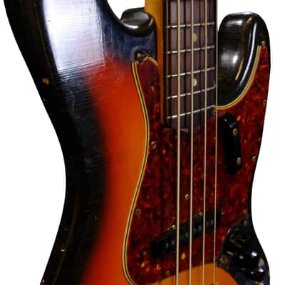 Used Fender 1965 Jazz Bass - 3 Color Sunburst image 17