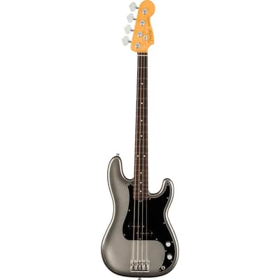 Fender American Professional II Precision Bass - Rosewood Fingerboard, Mercury image 2