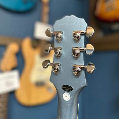 Epiphone Les Paul Traditional Pro-III 2019 - Pelham Blue image 9