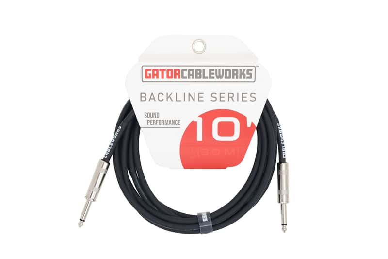 Gator Cableworks  GCWB-INS-10 10' Instrument Cable image 1