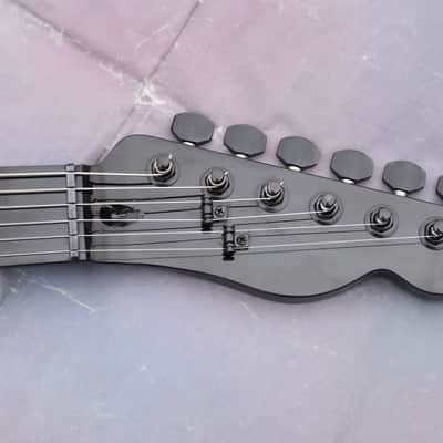 Custom Pre-order! Telecaster HH Purple Black 4-Way Coil Split Seymour Duncan Little 59 Top Load image 5