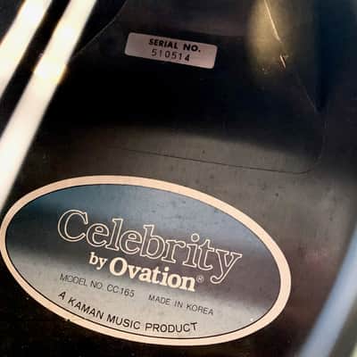 Ovation CC65 Celebrity 12-String Sunburst image 20