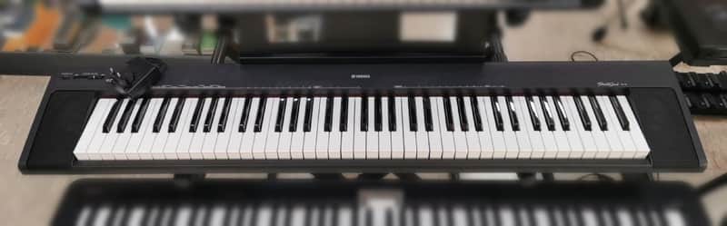 Yamaha NP30 Black Digital piano 76 semi-weighted keys image 1