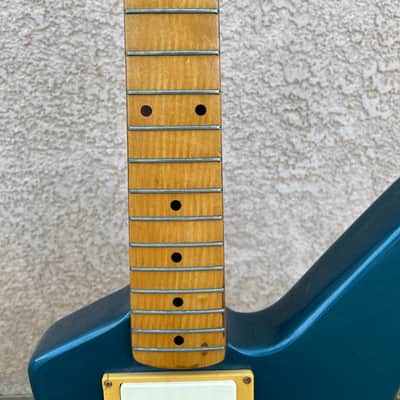 Scott Samick Explorer style - Blue image 5