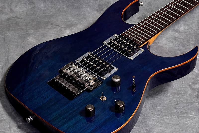 Ibanez Prestige RG2020X Transparent Blue | Reverb