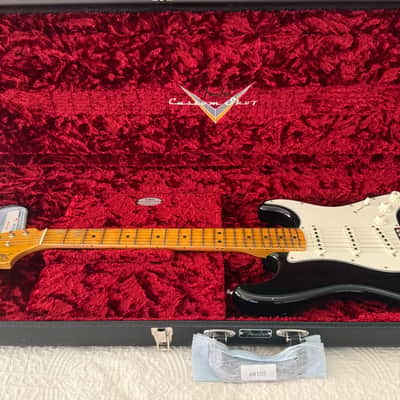Fender Custom Shop Jimi Hendrix Voodoo Child Stratocaster Journeyman Relic 2019 - Present - Black image 3