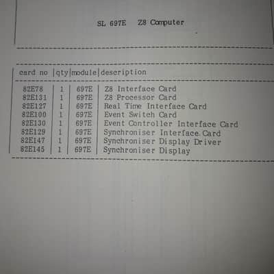 Service Mamual for Solid State Logic Master Studio System Computer 1982-85 image 13