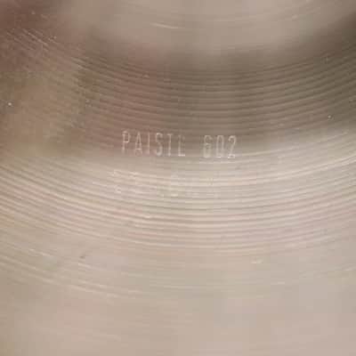 Paiste 18" Formula 602 China Type Cymbal Vintage 1980's image 7