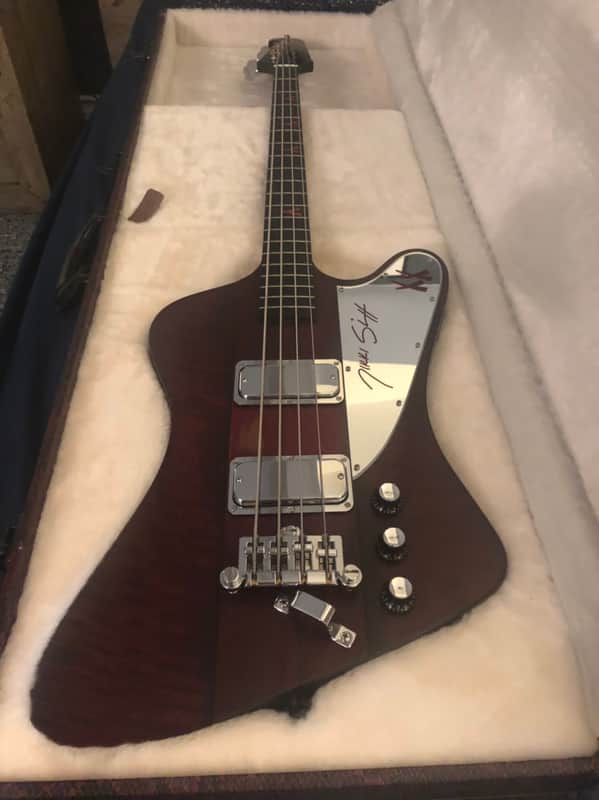 Gibson Nikki Sixx Signature Model Thunderbird IV 2008 Black Cherry image 1