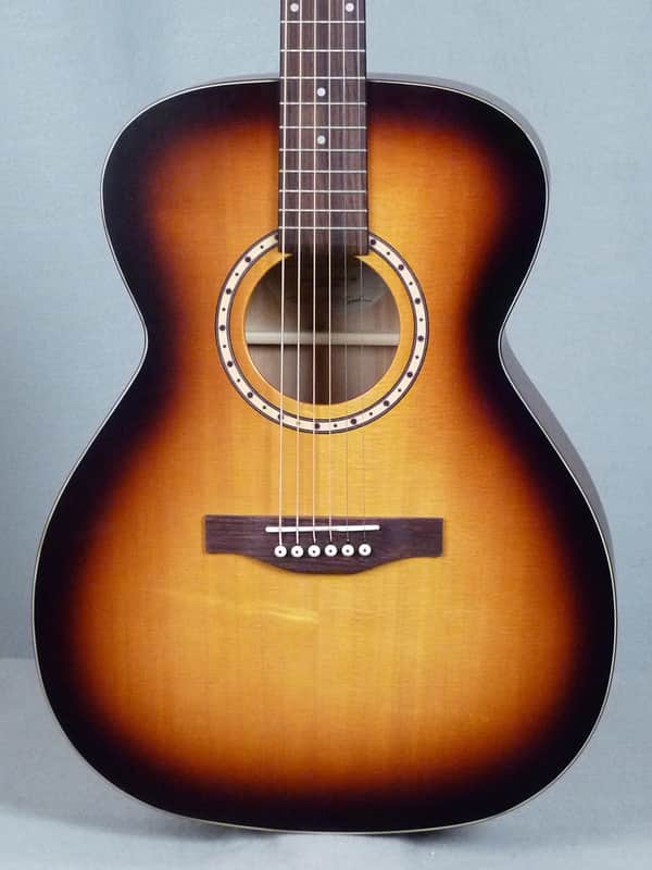 Simon & Patrick Songsmith Concert Hall Acoustic Guitar Semi-Gloss Burst image 1