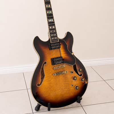 Ibanez AS153 Artstar Semi-Hollow – Seymour Duncan ’59 Set – Original Hardshell Case image 6