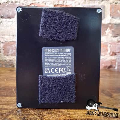 Death By Audio Robot 8-Bit Transformer & Fuzz w/ Box *USED* (2020s - Black/White/Blue) image 3