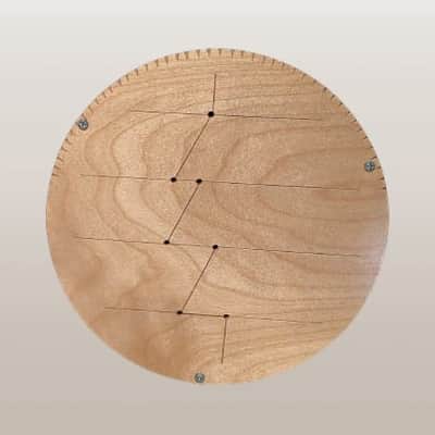 American Percussion's 12"  Slit Marimba Chamber 2025 - natural (will ship ) image 6