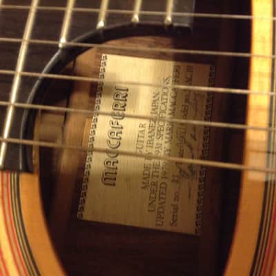 Ibanez  mario maccaferri guitar 1981 VERY RARE image 13