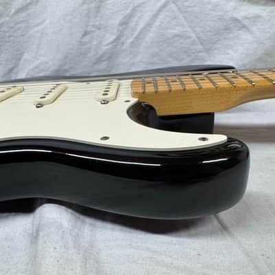 Fender USA Dan Smith era Stratocaster Guitar with Case 1983 - Black / Maple neck image 15