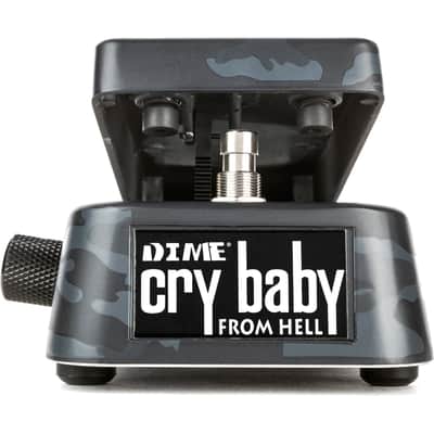 Dunlop DB01B Dimebag Cry Baby from Hell Wah Pedal in Black Camo image 1