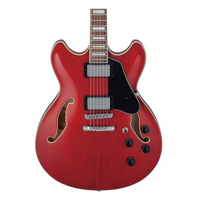 Used Ibanez Artcore AS73-TCD Semi-Hollow Electric Guitar - Trans Cherry Red image 1