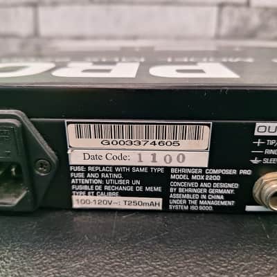 Behringer MDX 2200 Composer Pro 2000s - Standard image 4