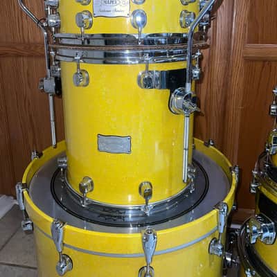 Mapex Saturn III Laser Canary Drums image 3
