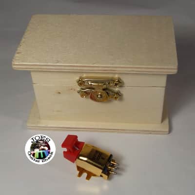 70's Empire 2000 E Turntable Phono Cartridge Like New w/ Screws + NOS New 70's Diamond S2000E Elliptical Red Fliptop Stylus Gorgeous Condition! image 3