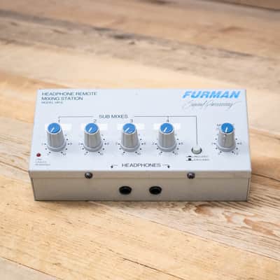 Furman HR-6 (HR6) Personal Headphone Mixing Station Monitor Mixer U287660 image 2