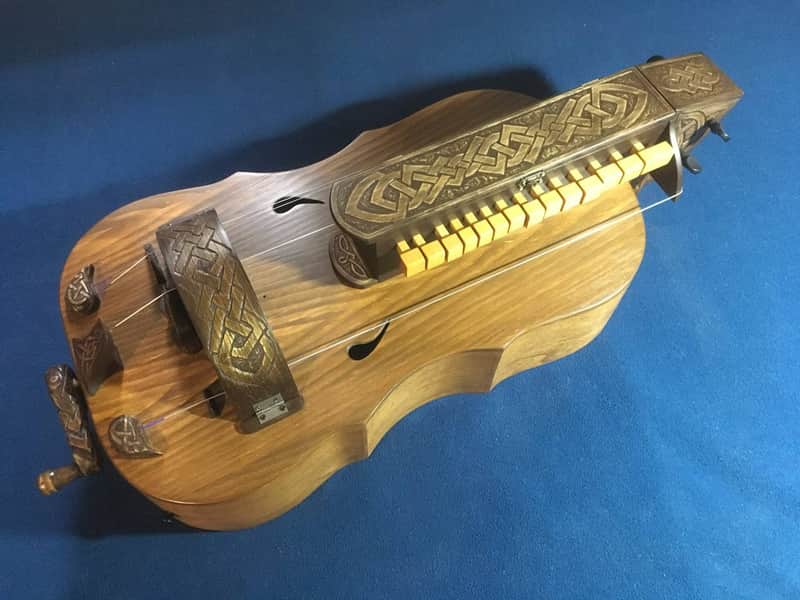 Hurdy-Gurdy Model New -  4 string - Ukrainian Lira - Hurdy Gurdy Scale 480 mm image 1