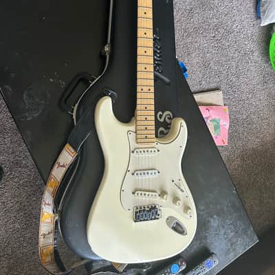 Fender Stratocaster American parts 2007 - Olympic white image 1