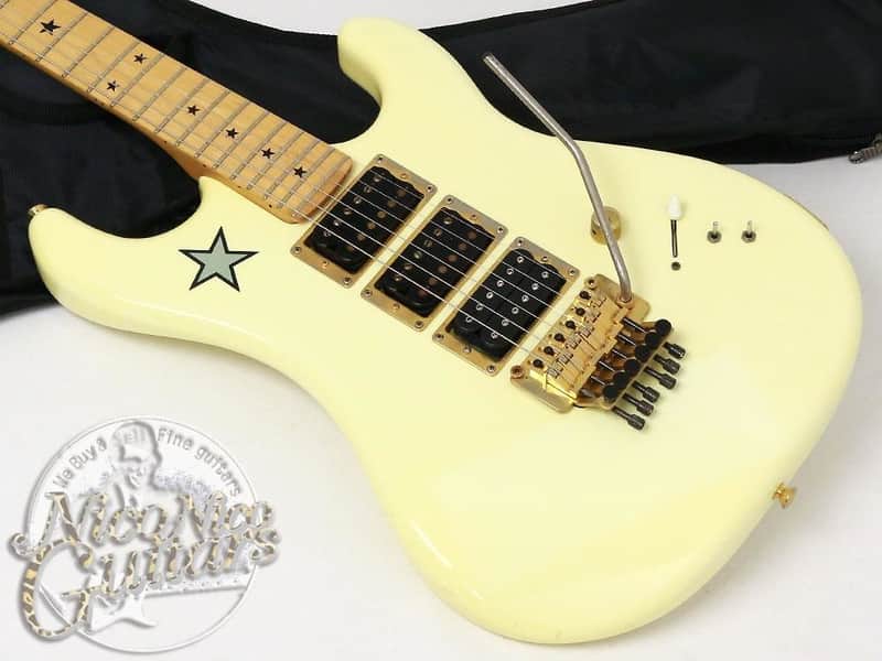 KRAMER RS Richie Sambora Signature (White) Vintage Old Guitar Exc++ image 1