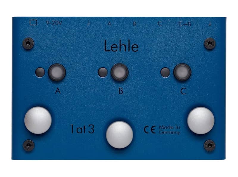 Lehle 1AT3 SGoS 1-In, 3-out Programmable Switcher Pedal image 1