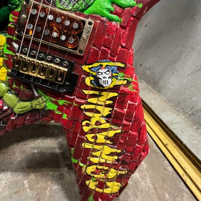 B.C. Rich Warlock Hand-painted image 9