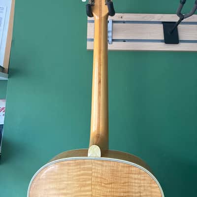 1958 Höfner 456 Blonde Archtop – Exceptional Flame Maple – Germany w/ case image 3