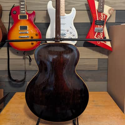 1951 Gibson TG-50 Tenor Archtop Acoustic Guitar Sunburst NO Repairs W/Case image 21